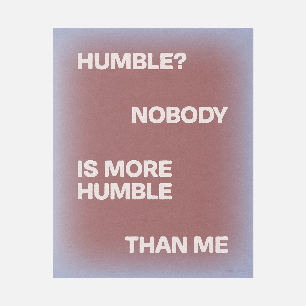 HUMBLE PRINT