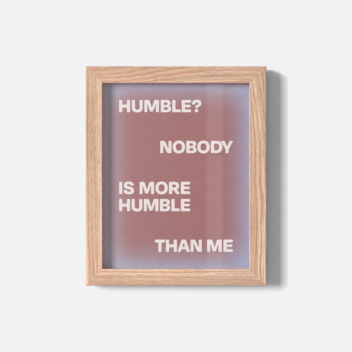 HUMBLE PRINT
