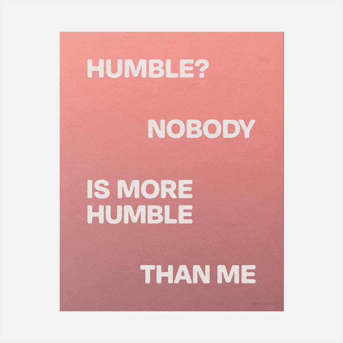 HUMBLE PRINT