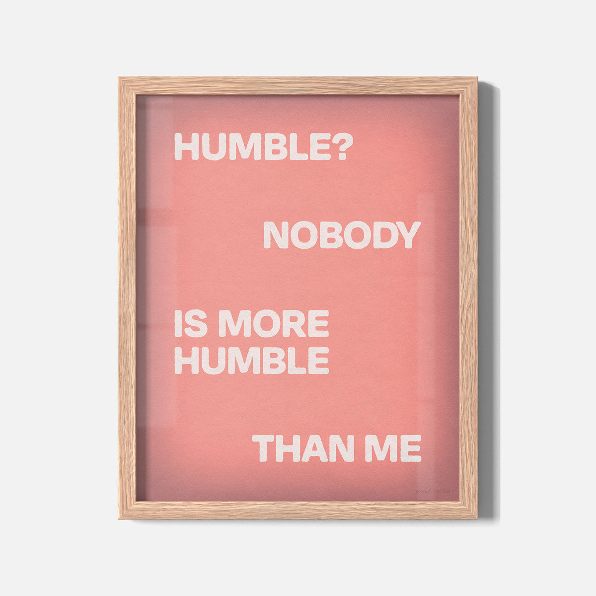 HUMBLE PRINT