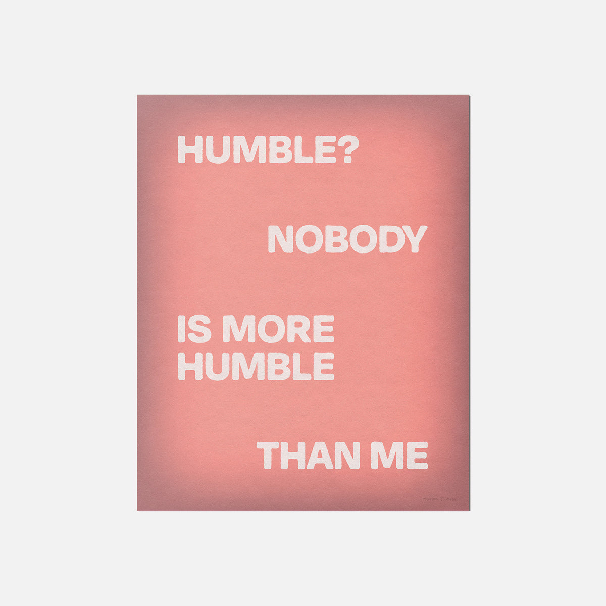 HUMBLE PRINT