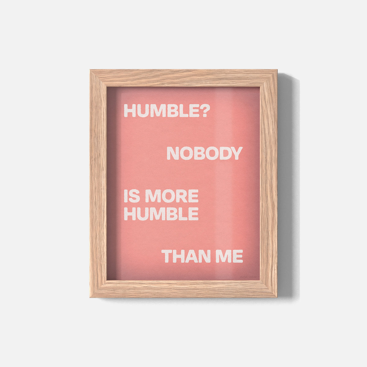 HUMBLE PRINT