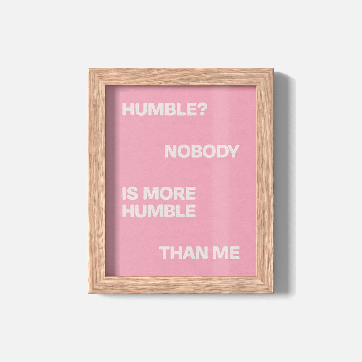HUMBLE PRINT