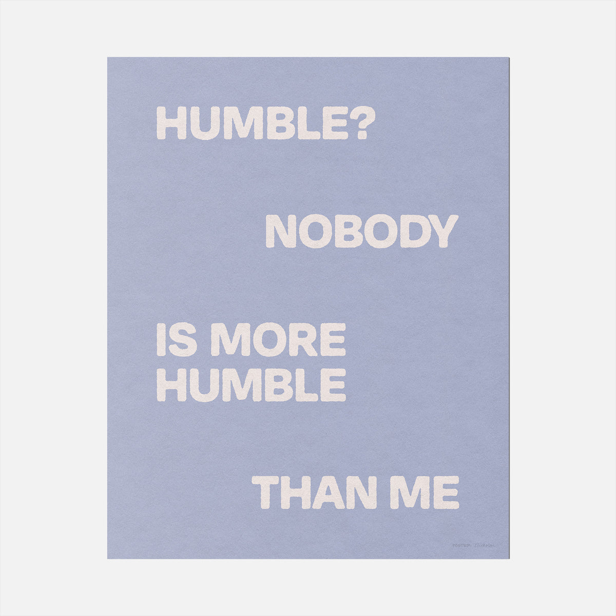 HUMBLE PRINT