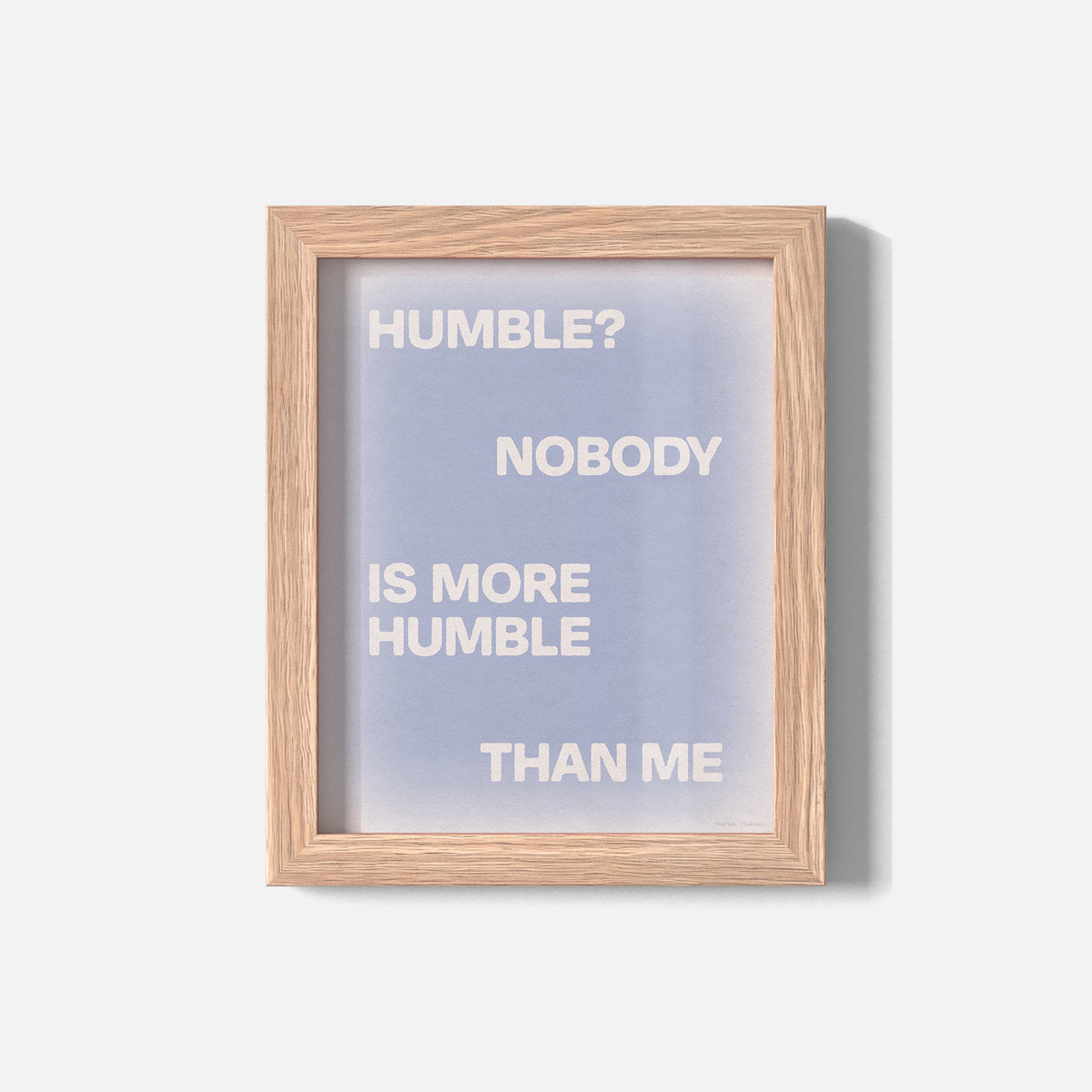 HUMBLE PRINT