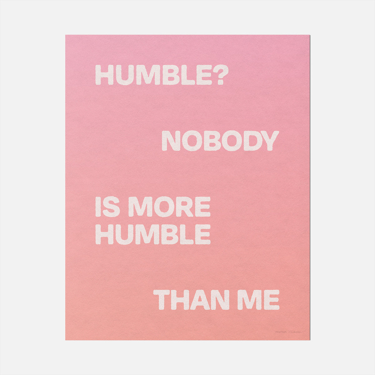HUMBLE PRINT