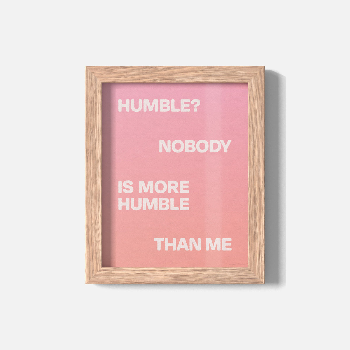 HUMBLE PRINT