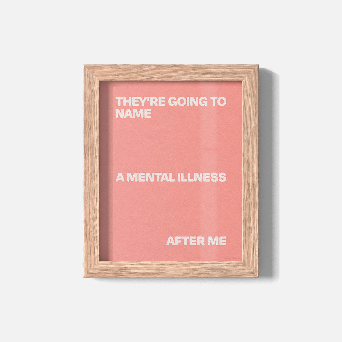 ILLNESS PRINT