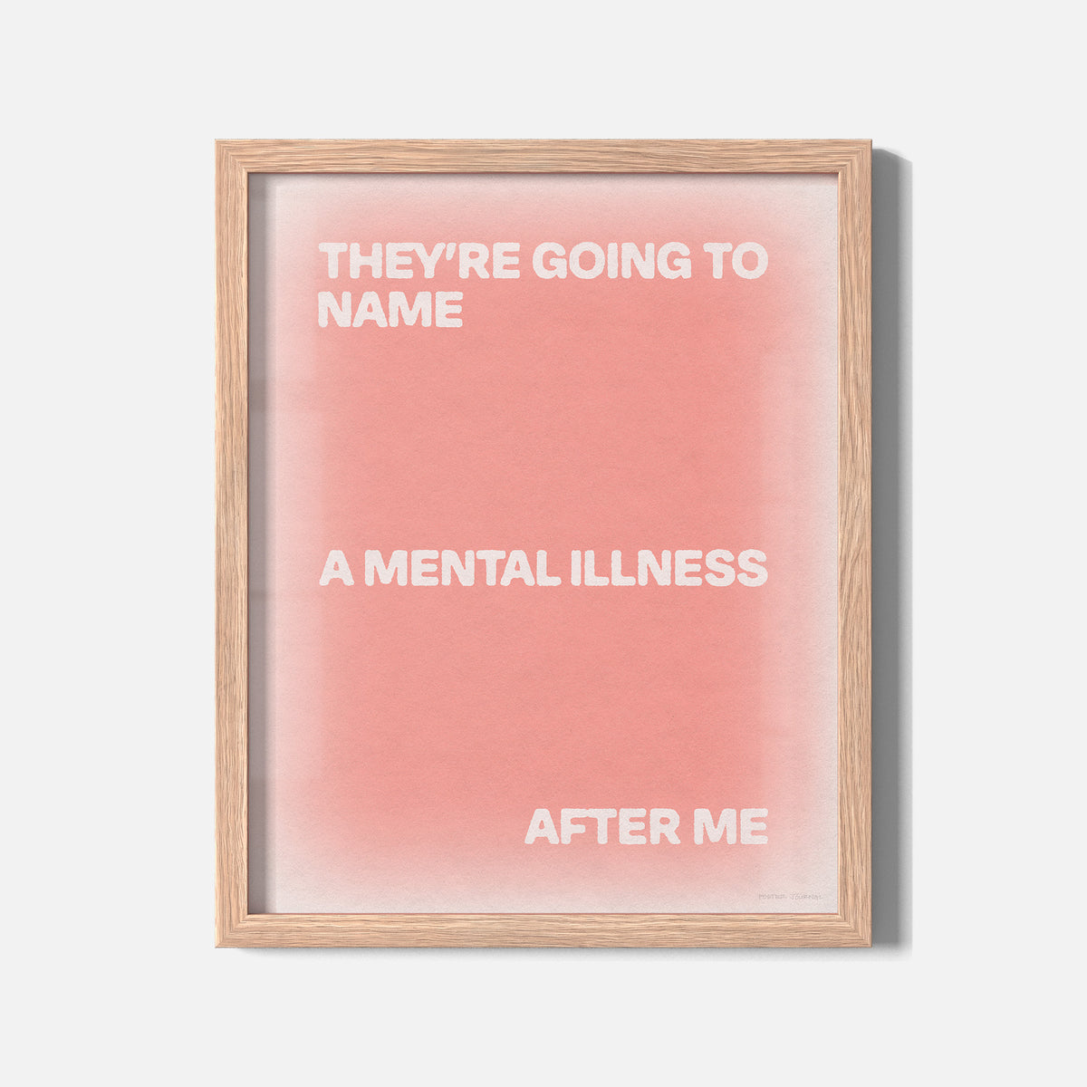 ILLNESS PRINT