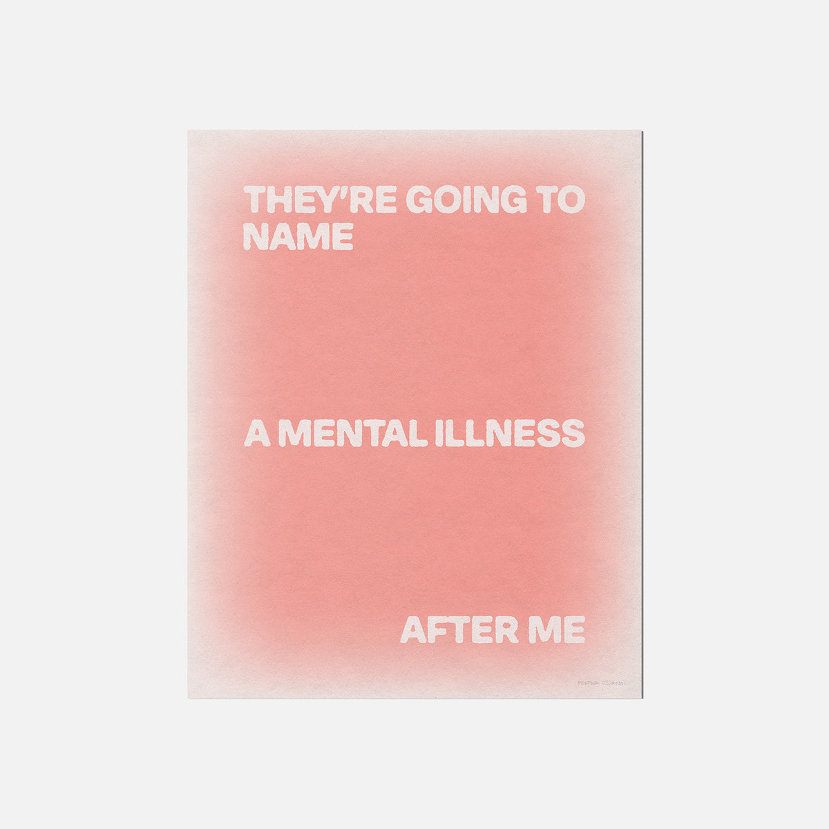 ILLNESS PRINT