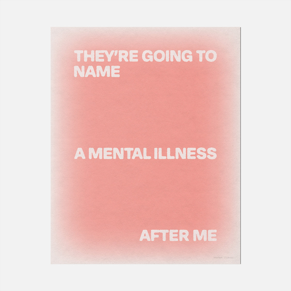 ILLNESS PRINT