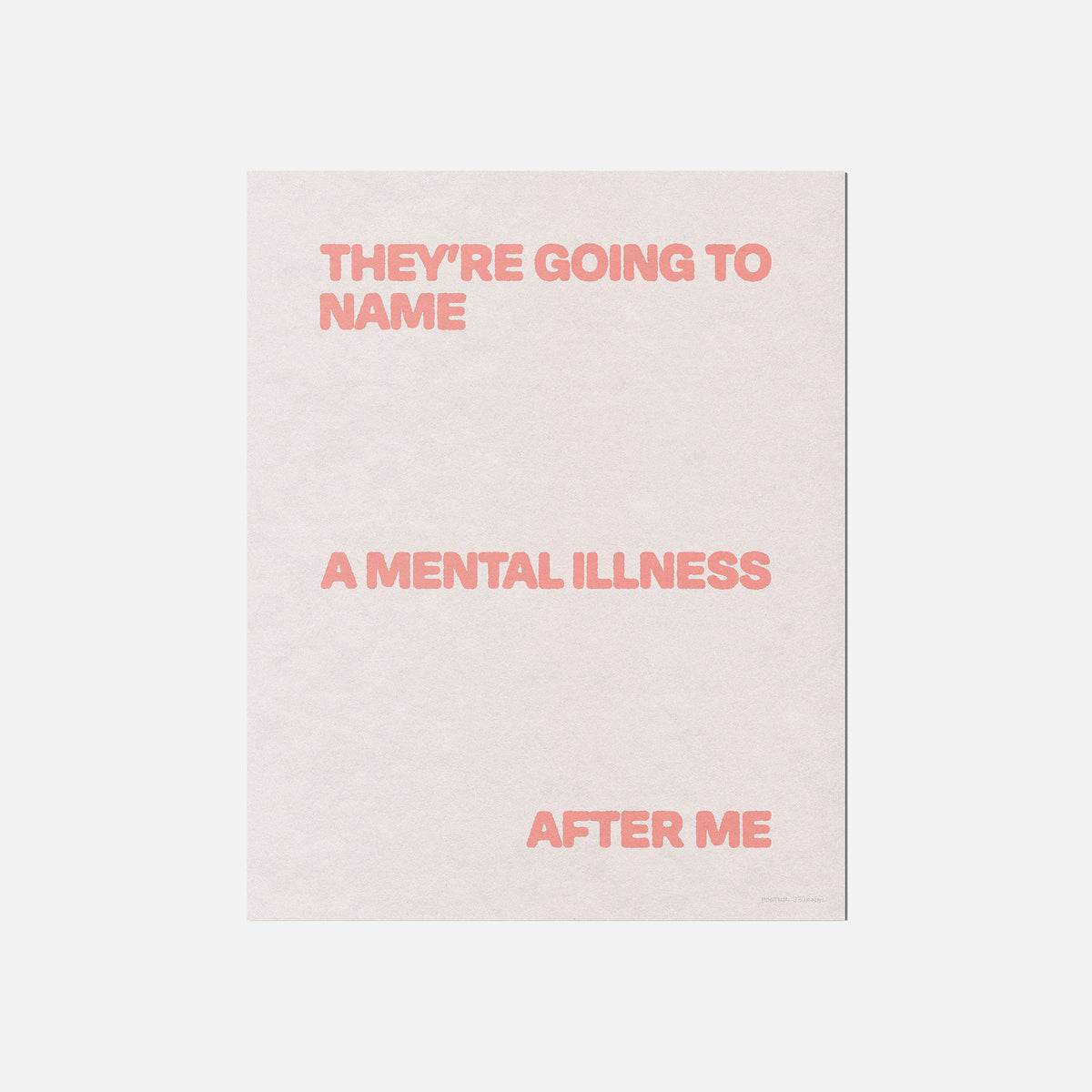 ILLNESS PRINT
