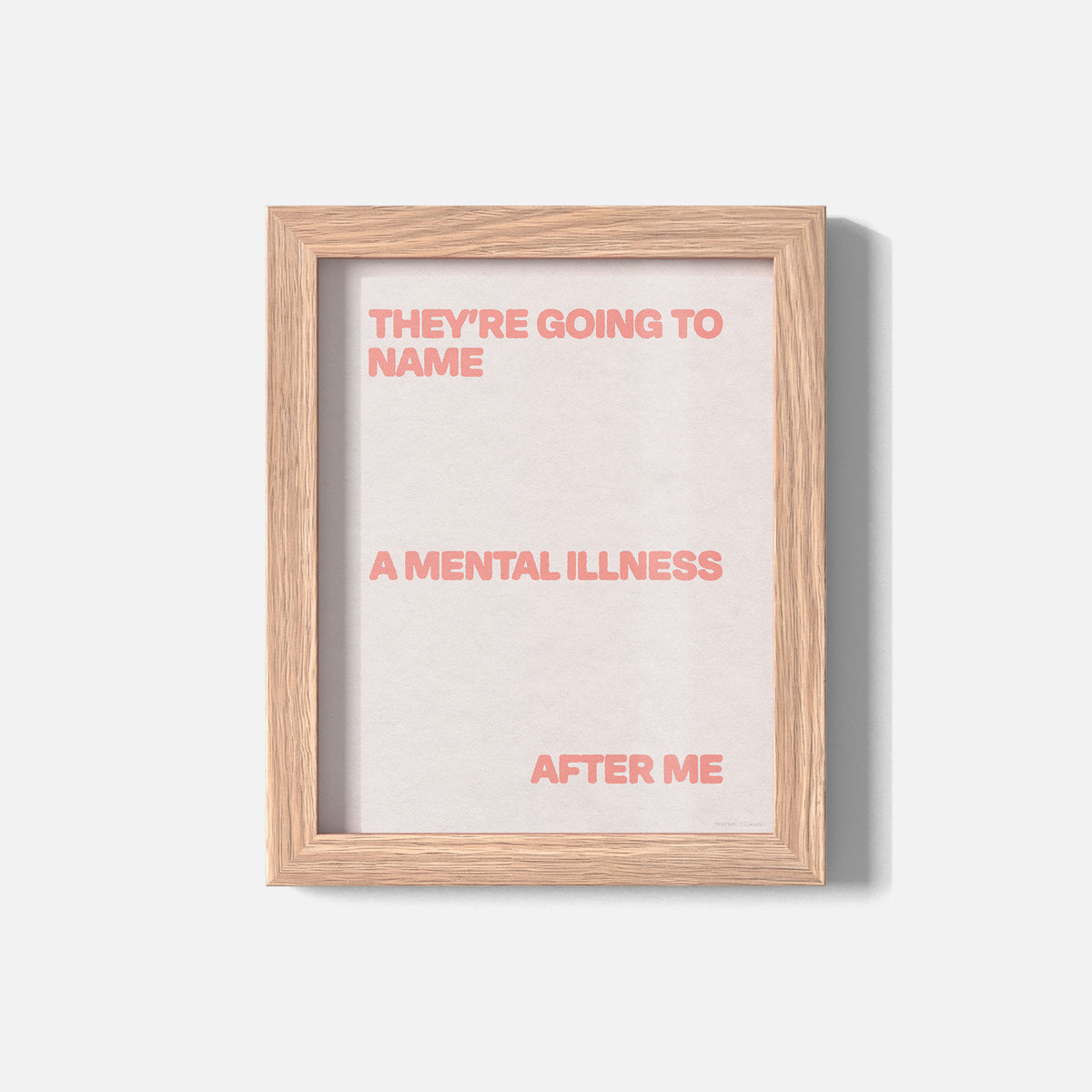 ILLNESS PRINT