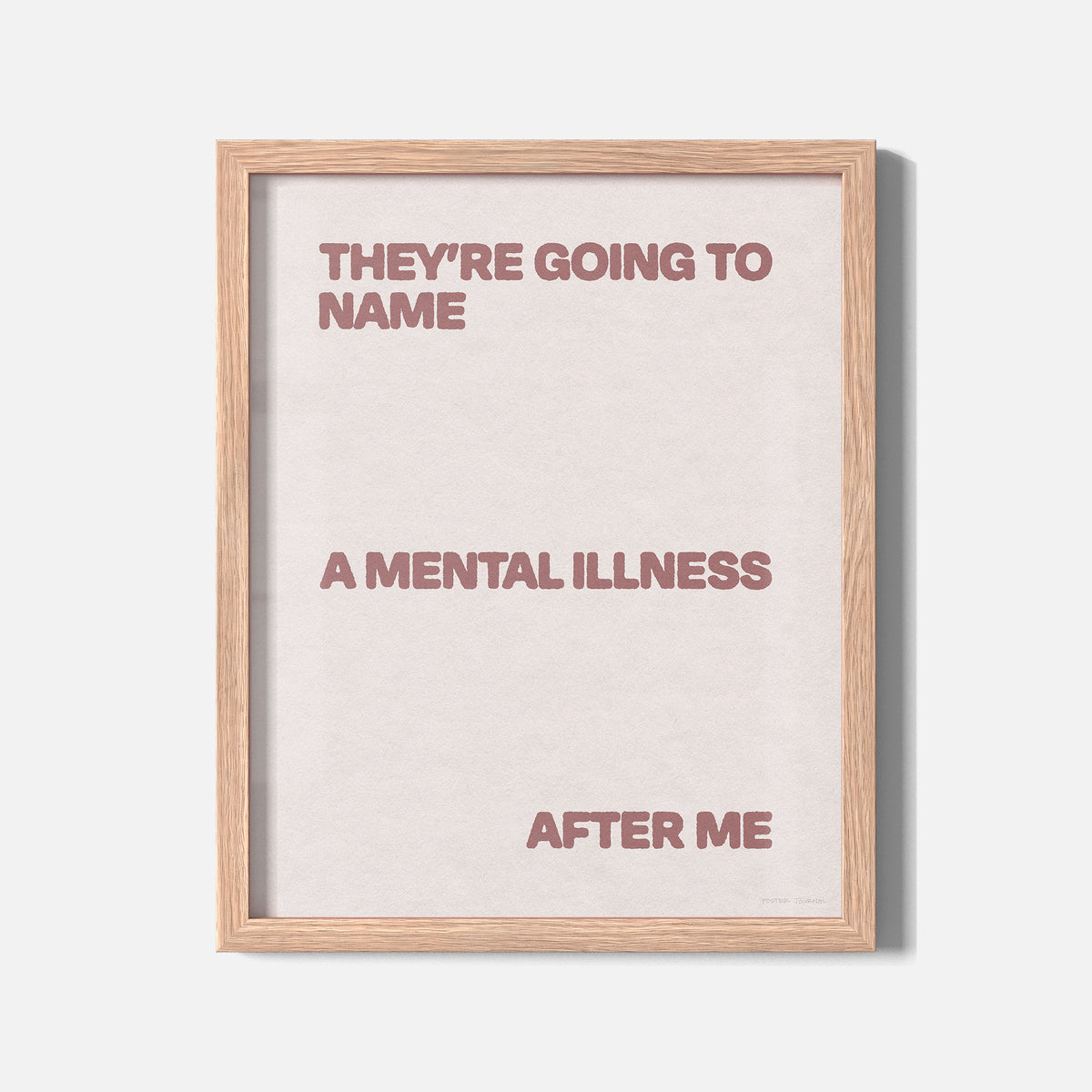 ILLNESS PRINT