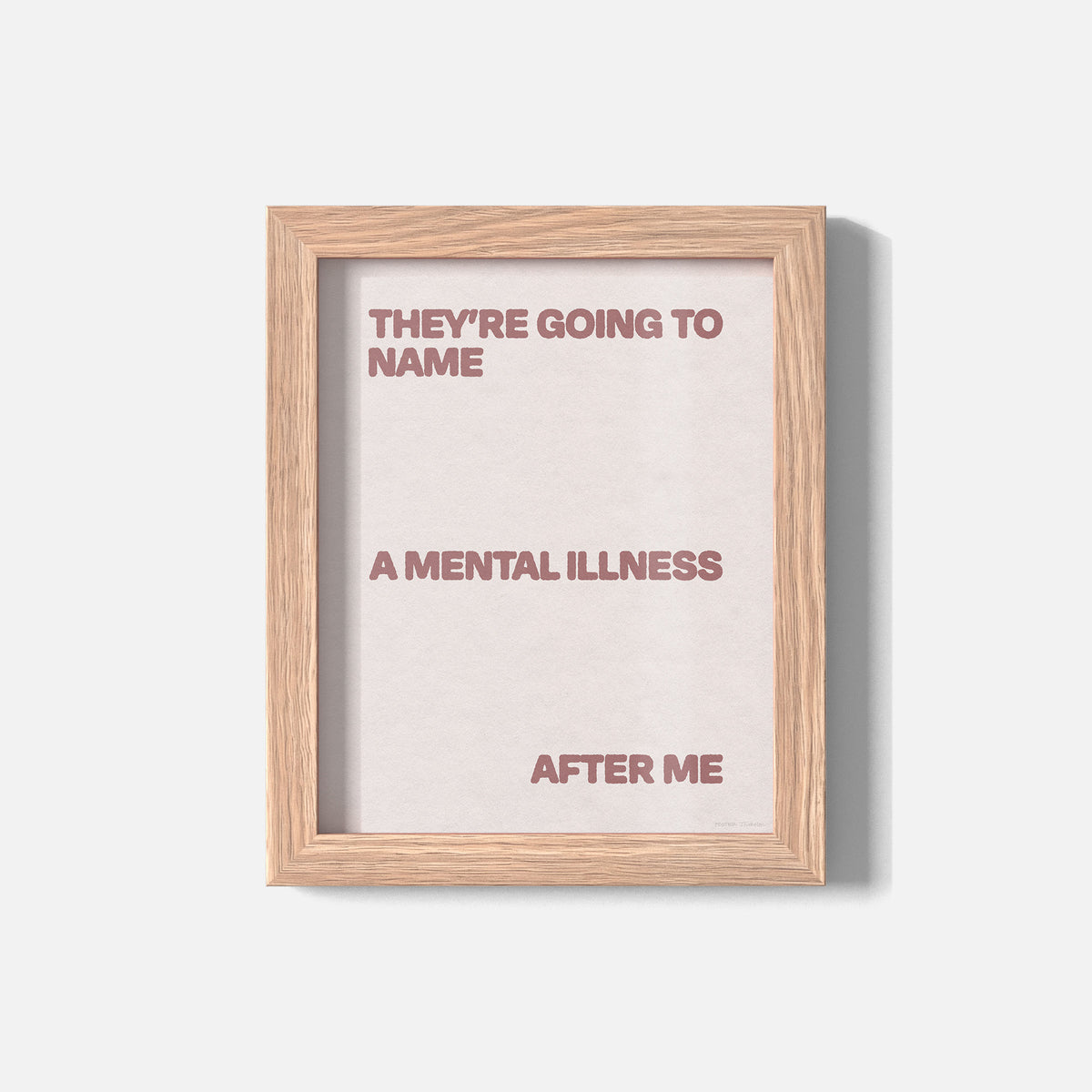 ILLNESS PRINT