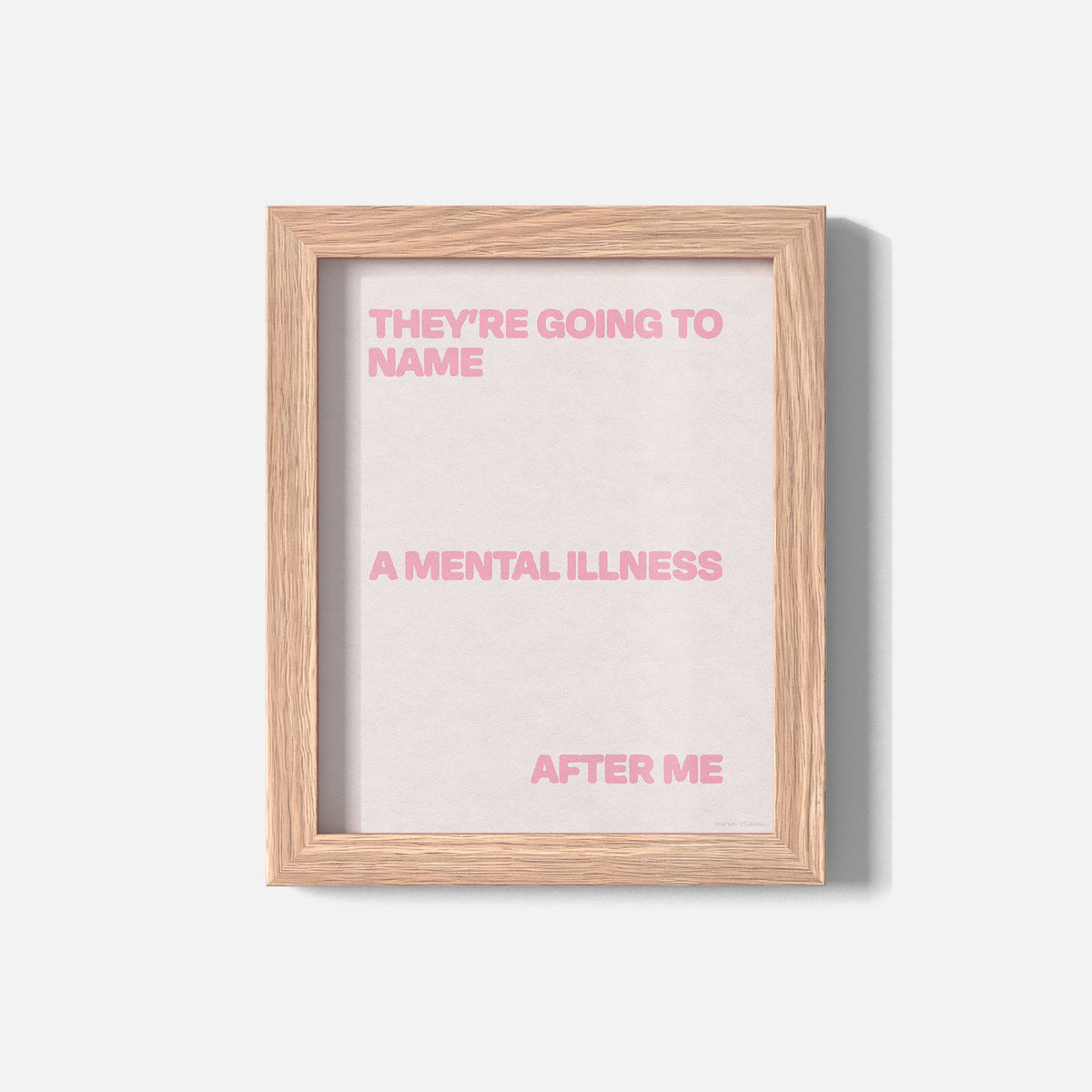 ILLNESS PRINT