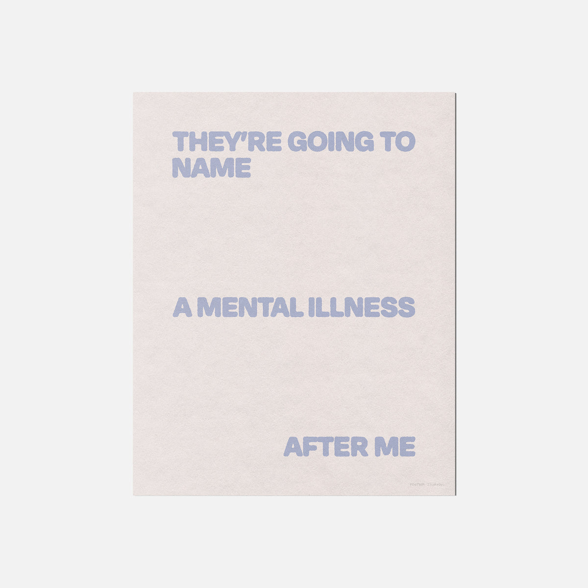 ILLNESS PRINT
