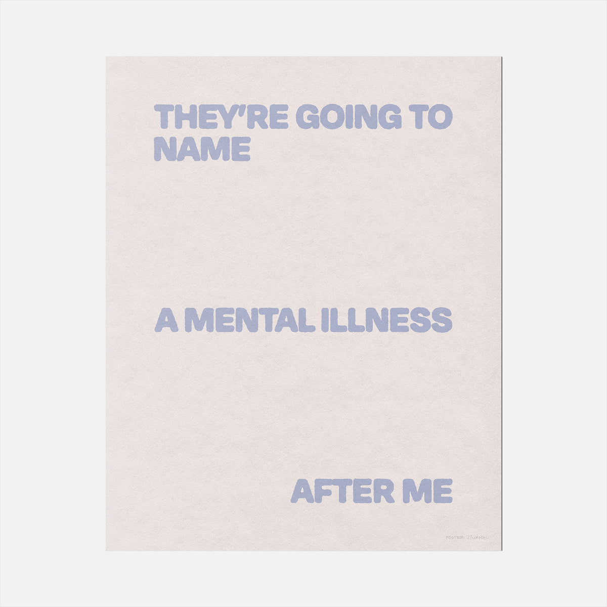 ILLNESS PRINT