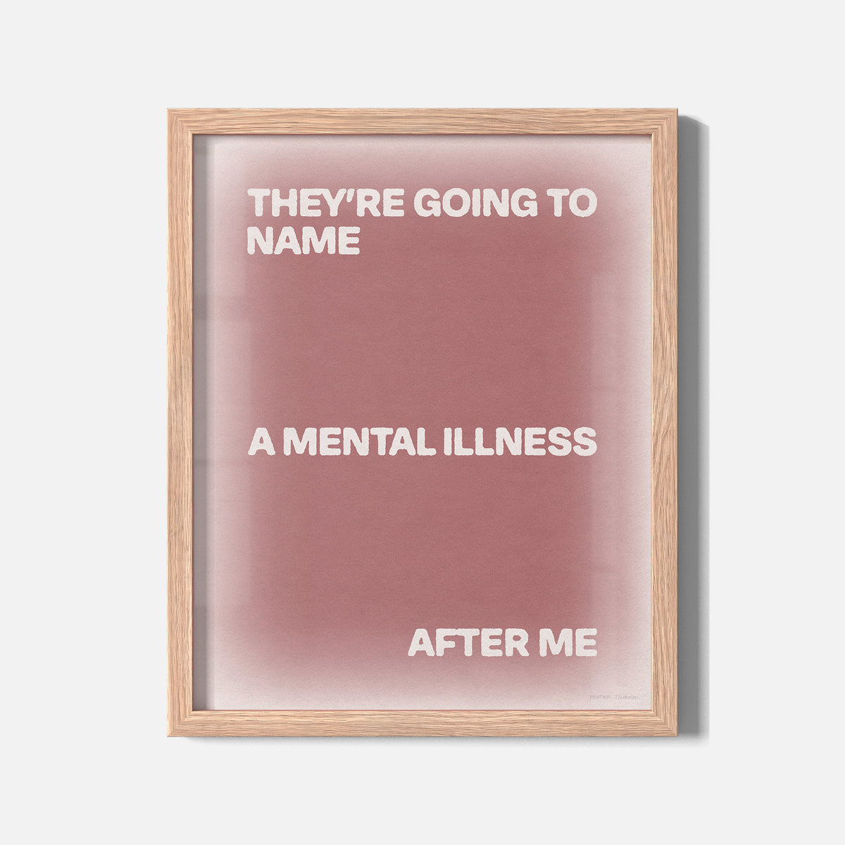 ILLNESS PRINT