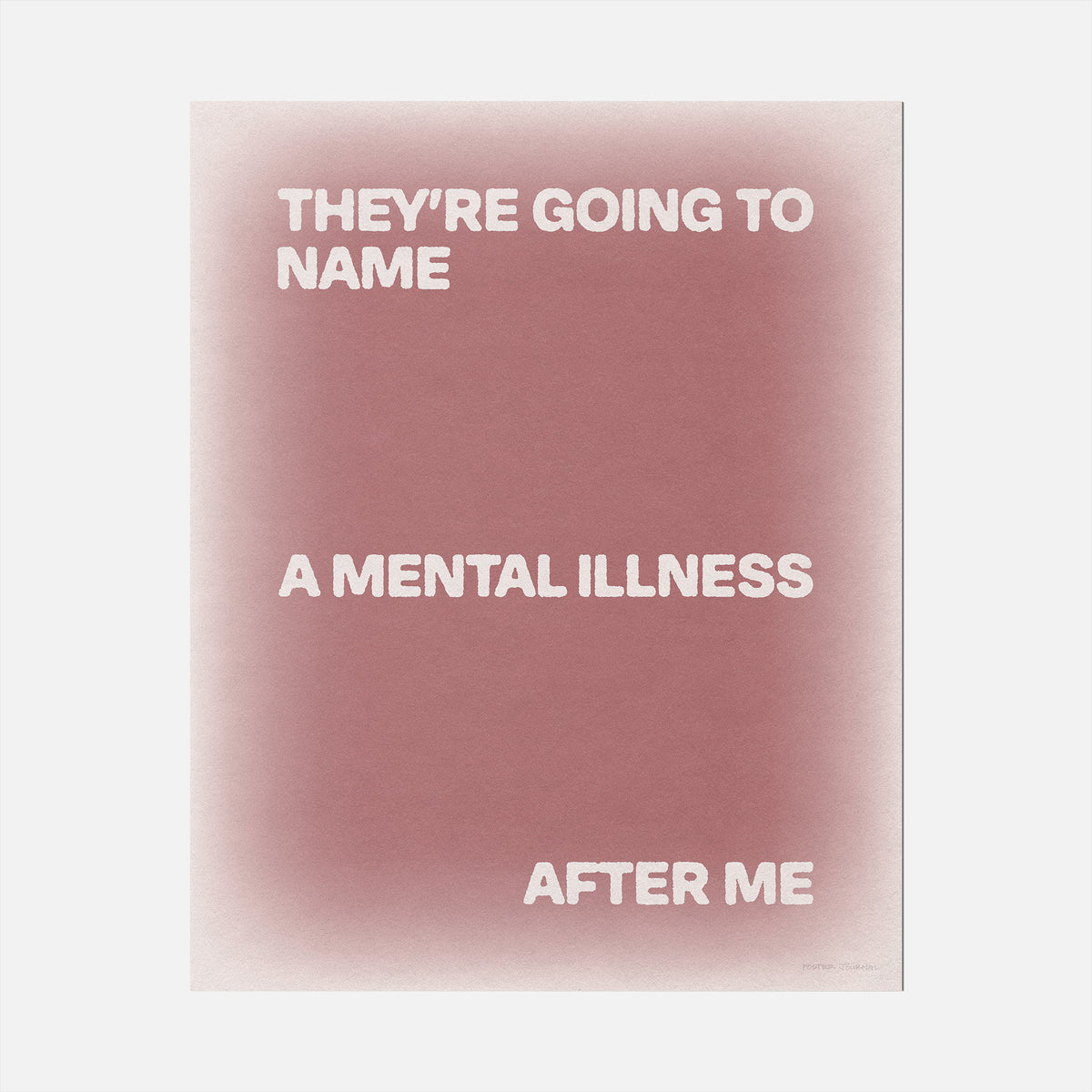 ILLNESS PRINT