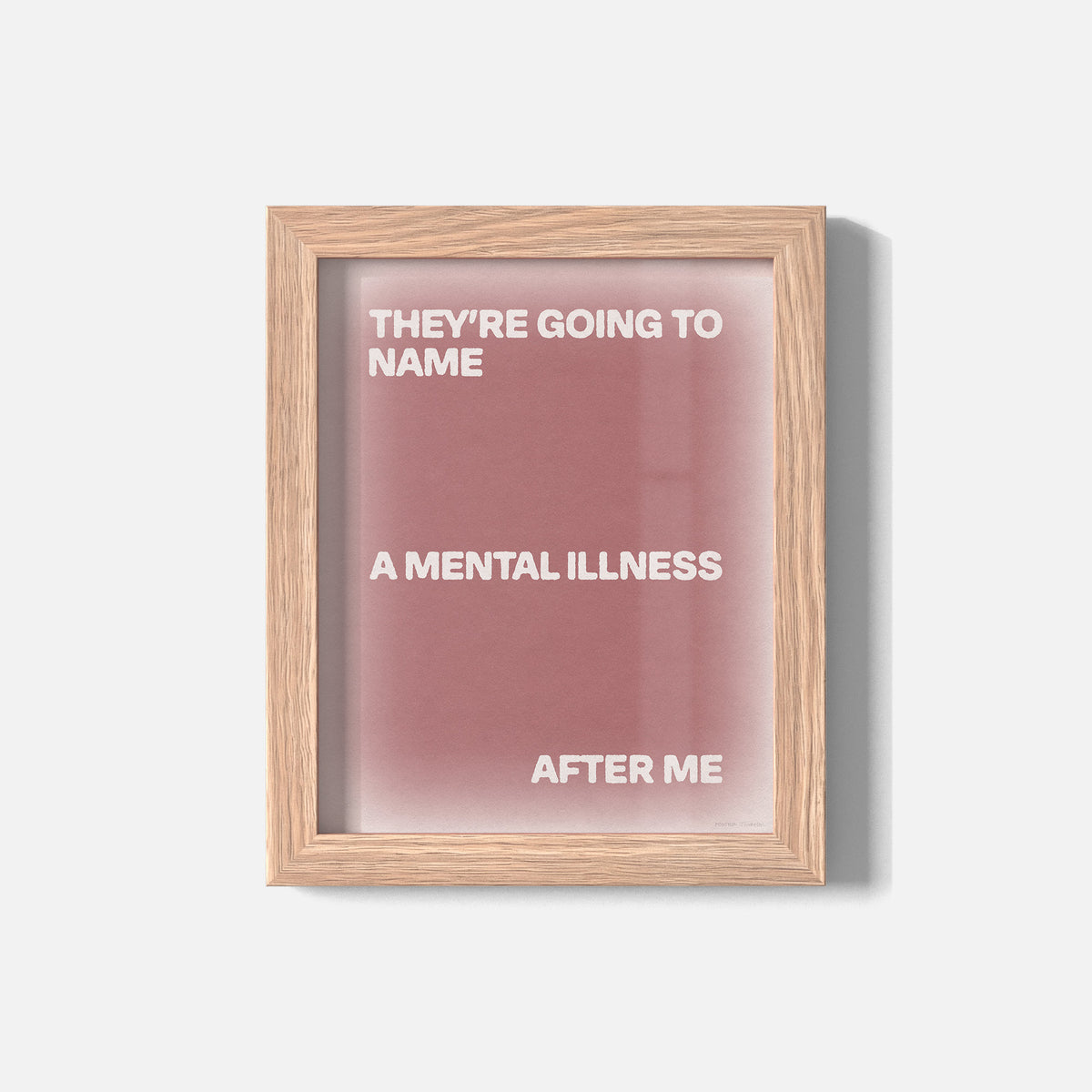 ILLNESS PRINT