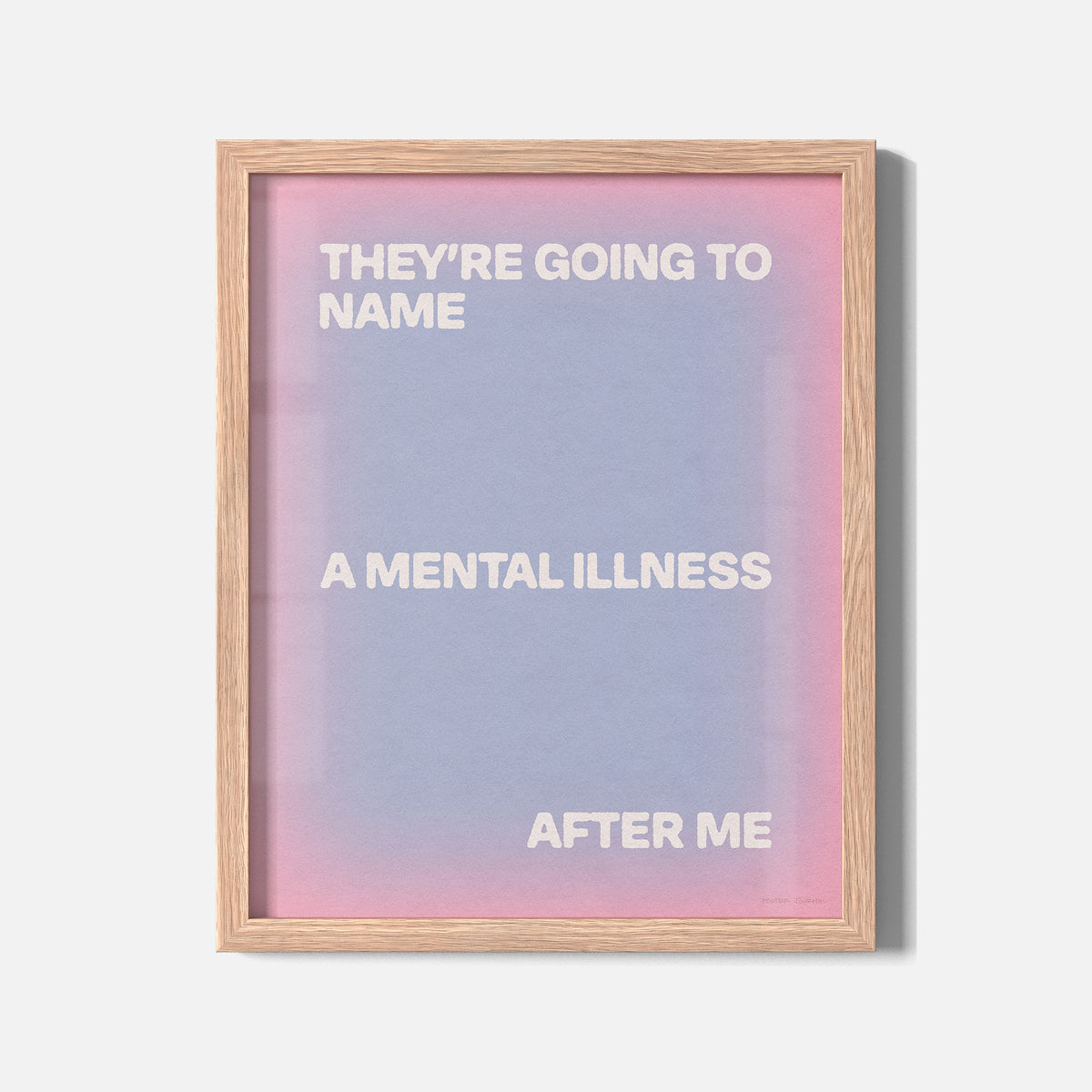 ILLNESS PRINT