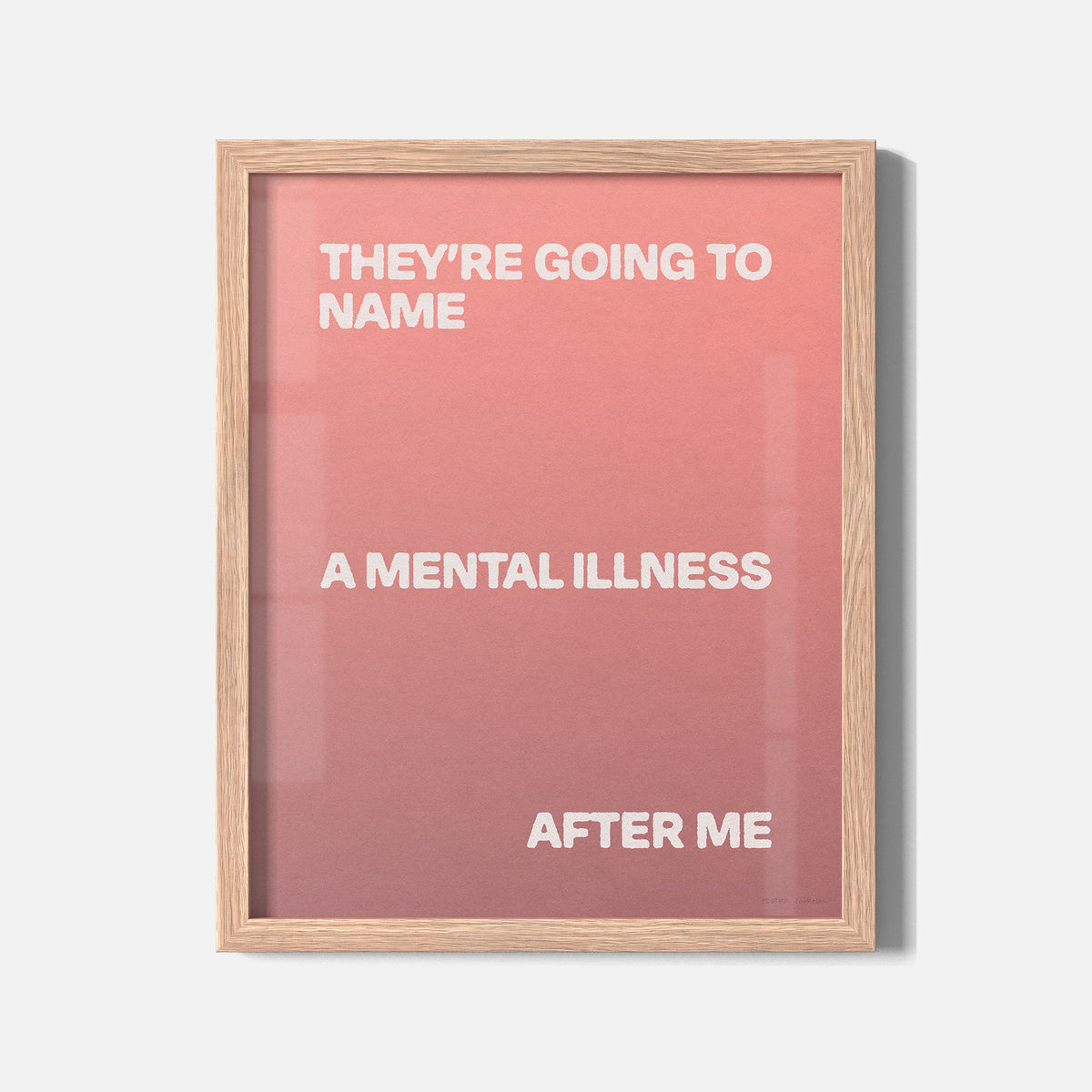 ILLNESS PRINT