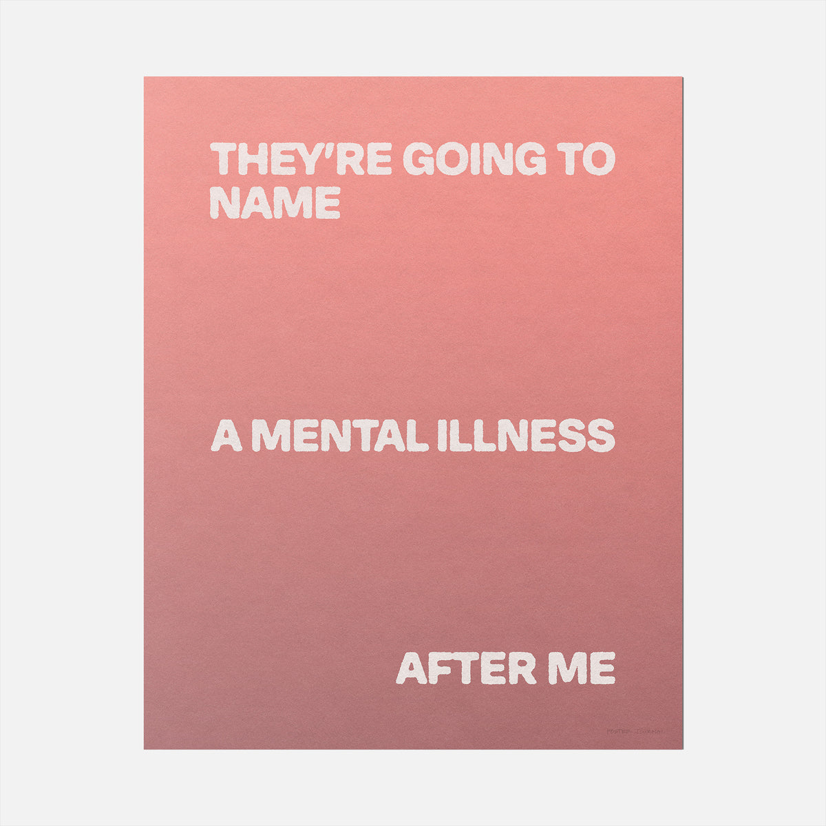 ILLNESS PRINT