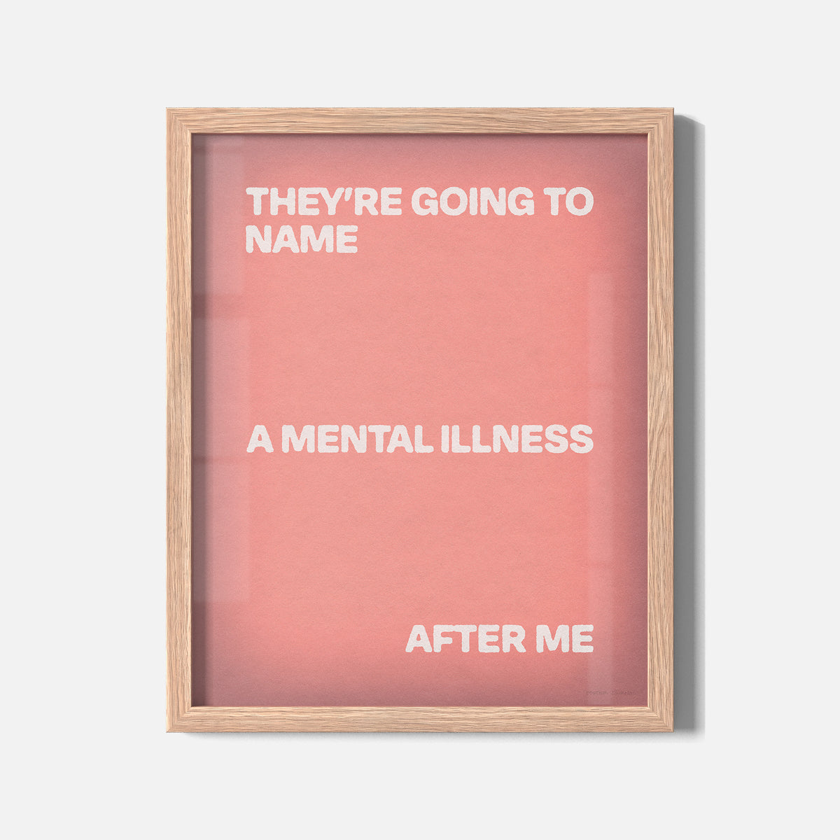 ILLNESS PRINT