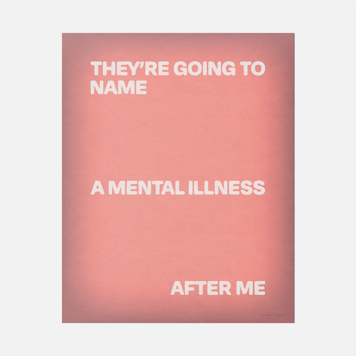 ILLNESS PRINT