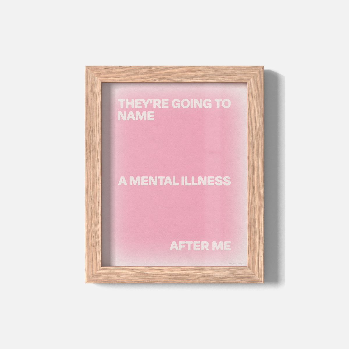 ILLNESS PRINT