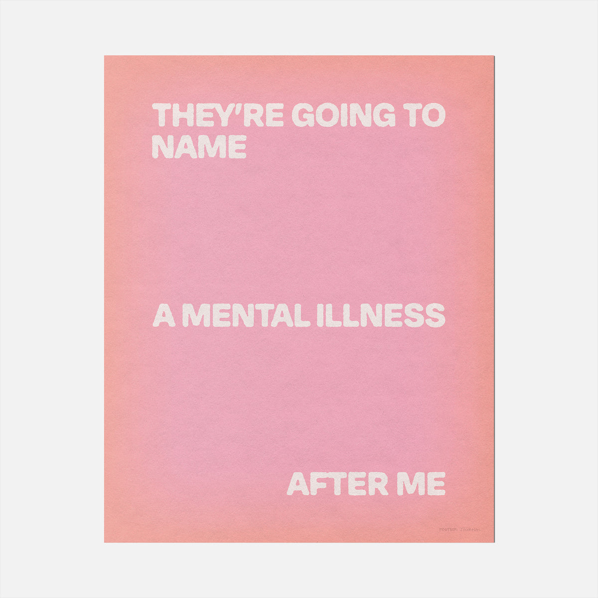ILLNESS PRINT