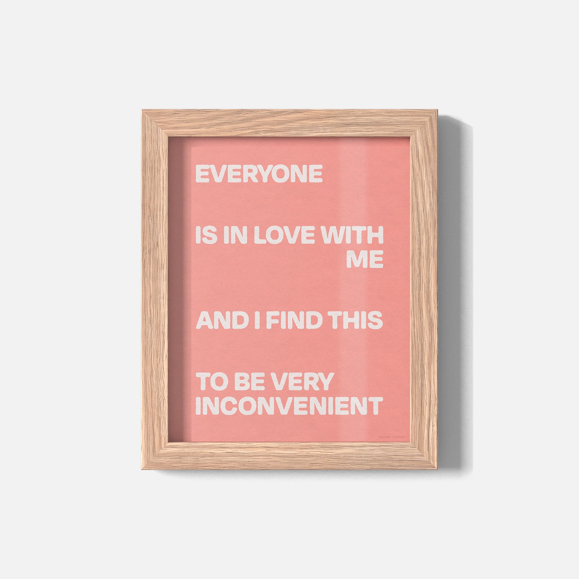 INCONVENIENT PRINT