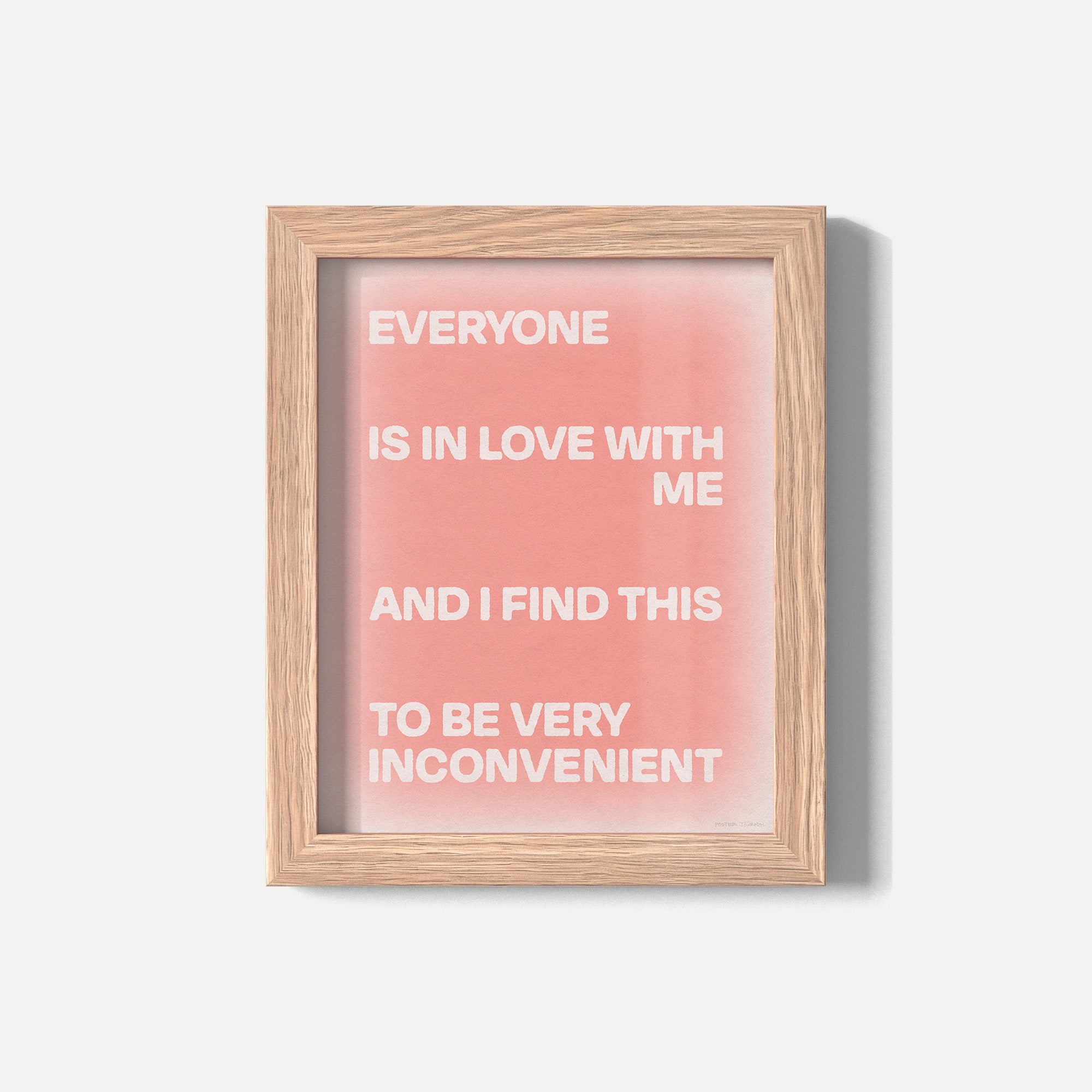 INCONVENIENT PRINT