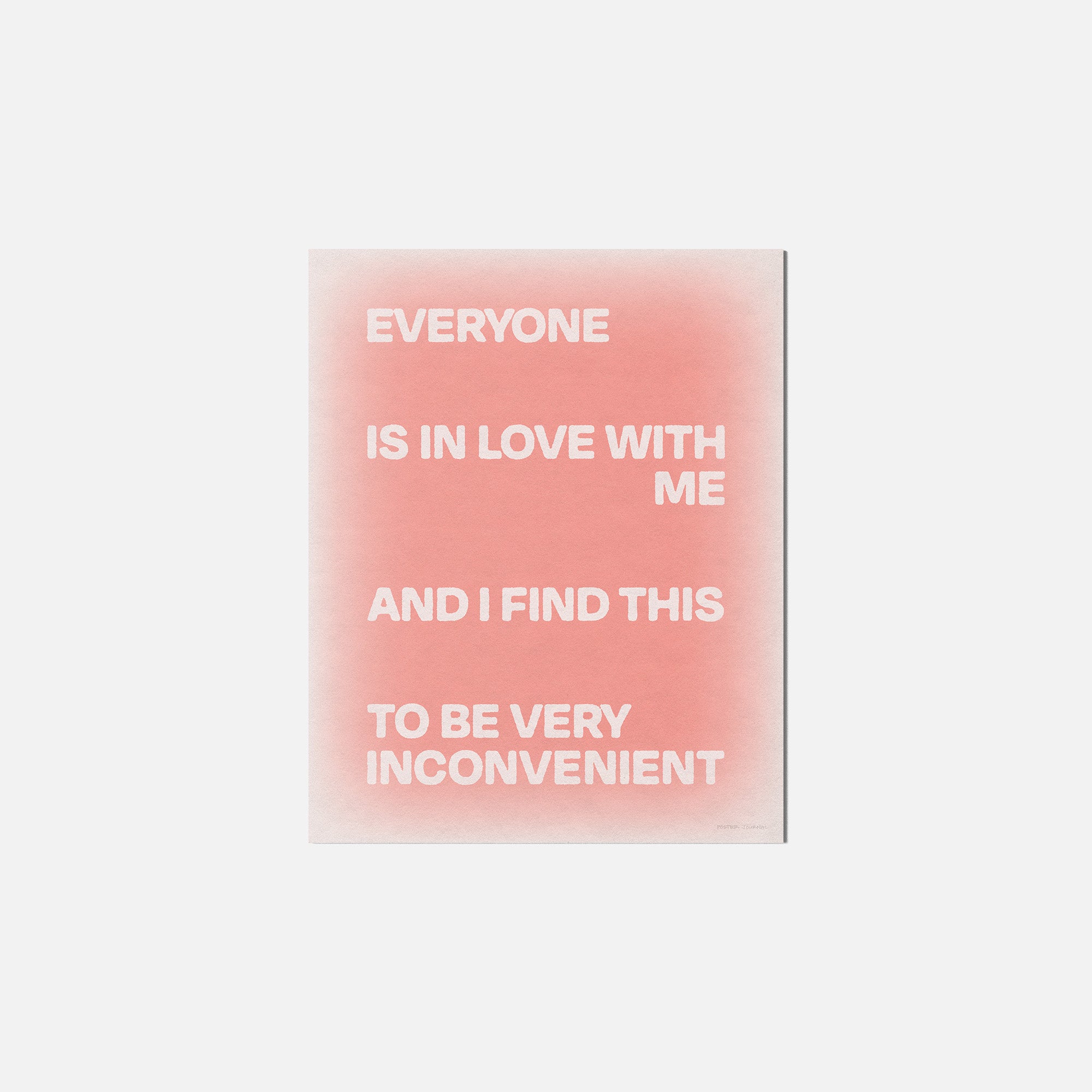 INCONVENIENT PRINT