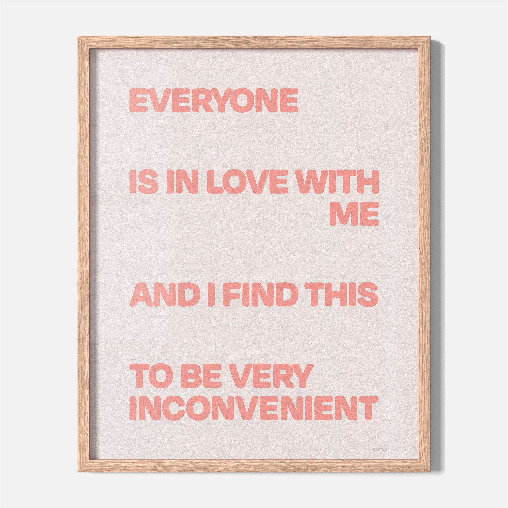 INCONVENIENT PRINT