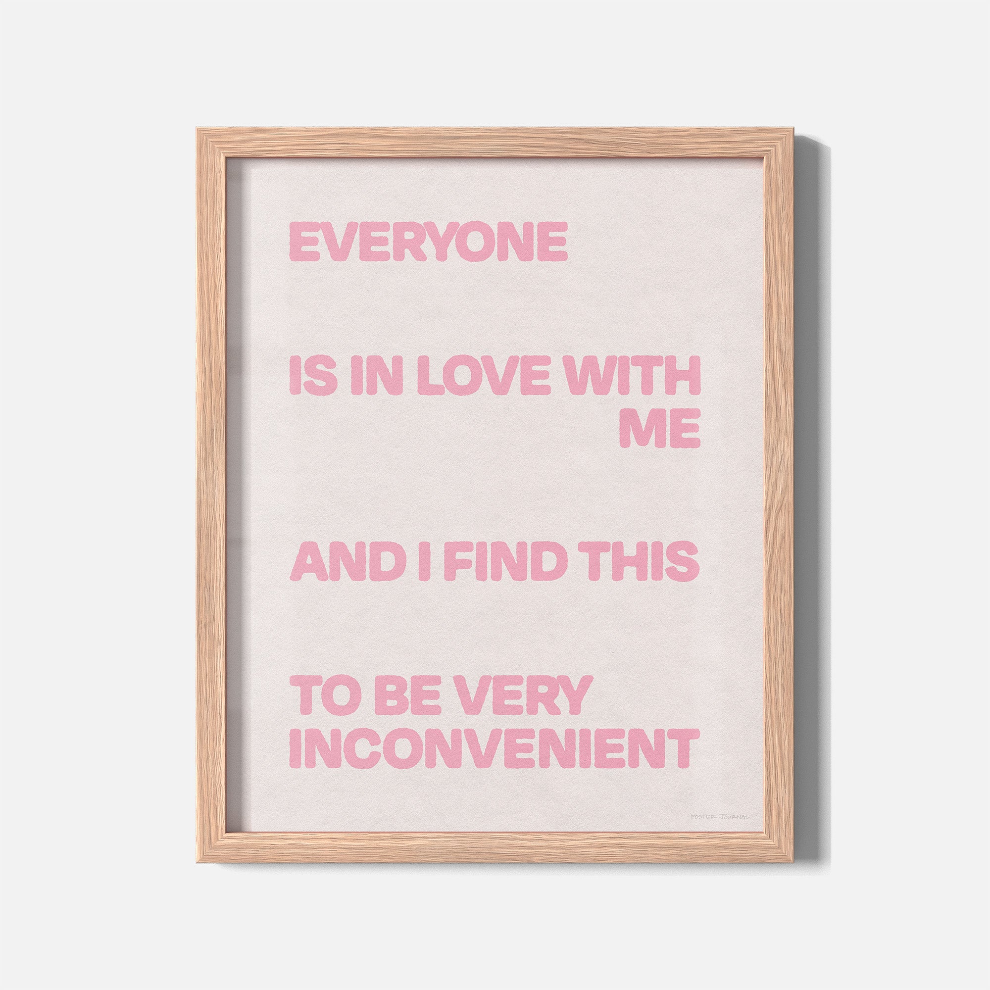 INCONVENIENT PRINT