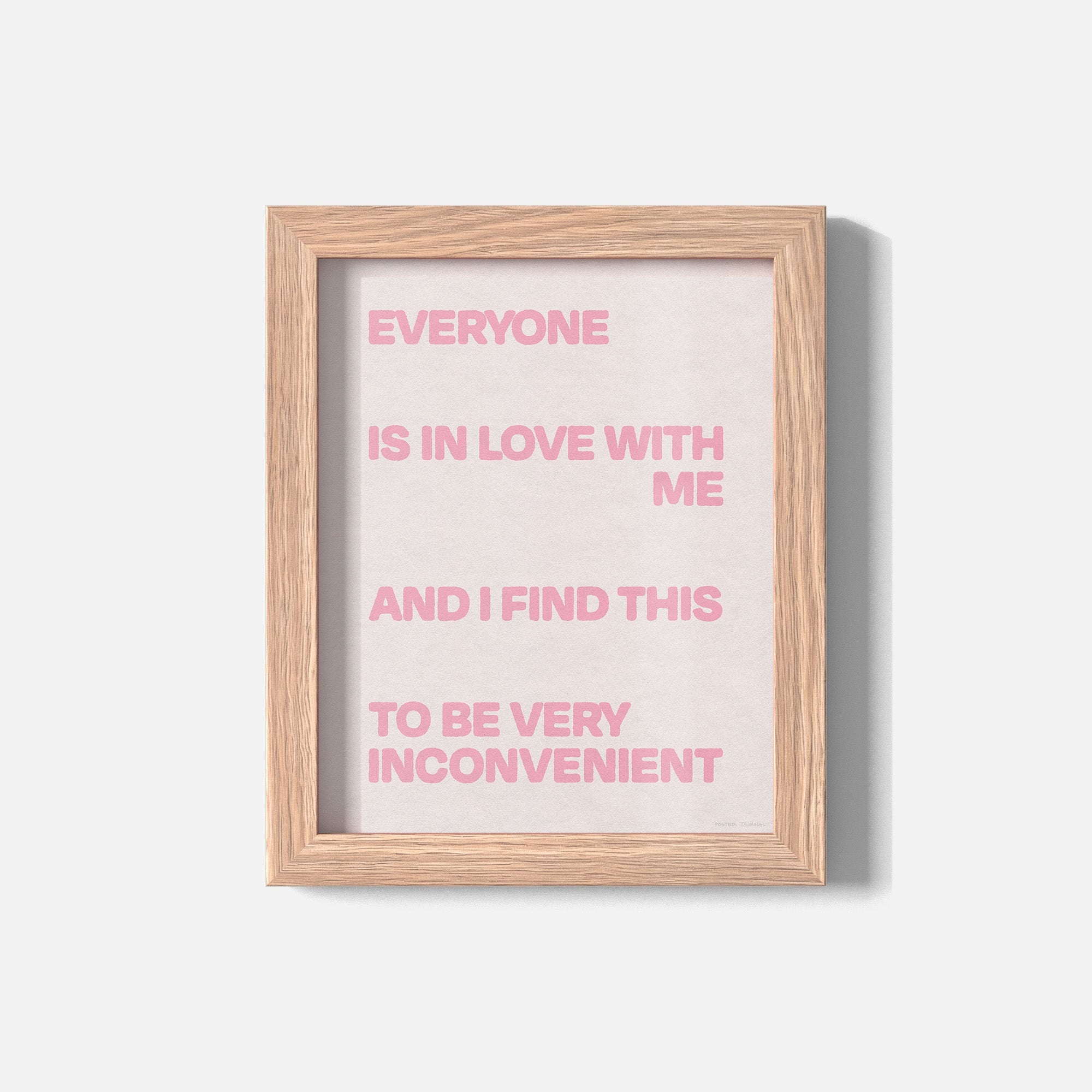 INCONVENIENT PRINT