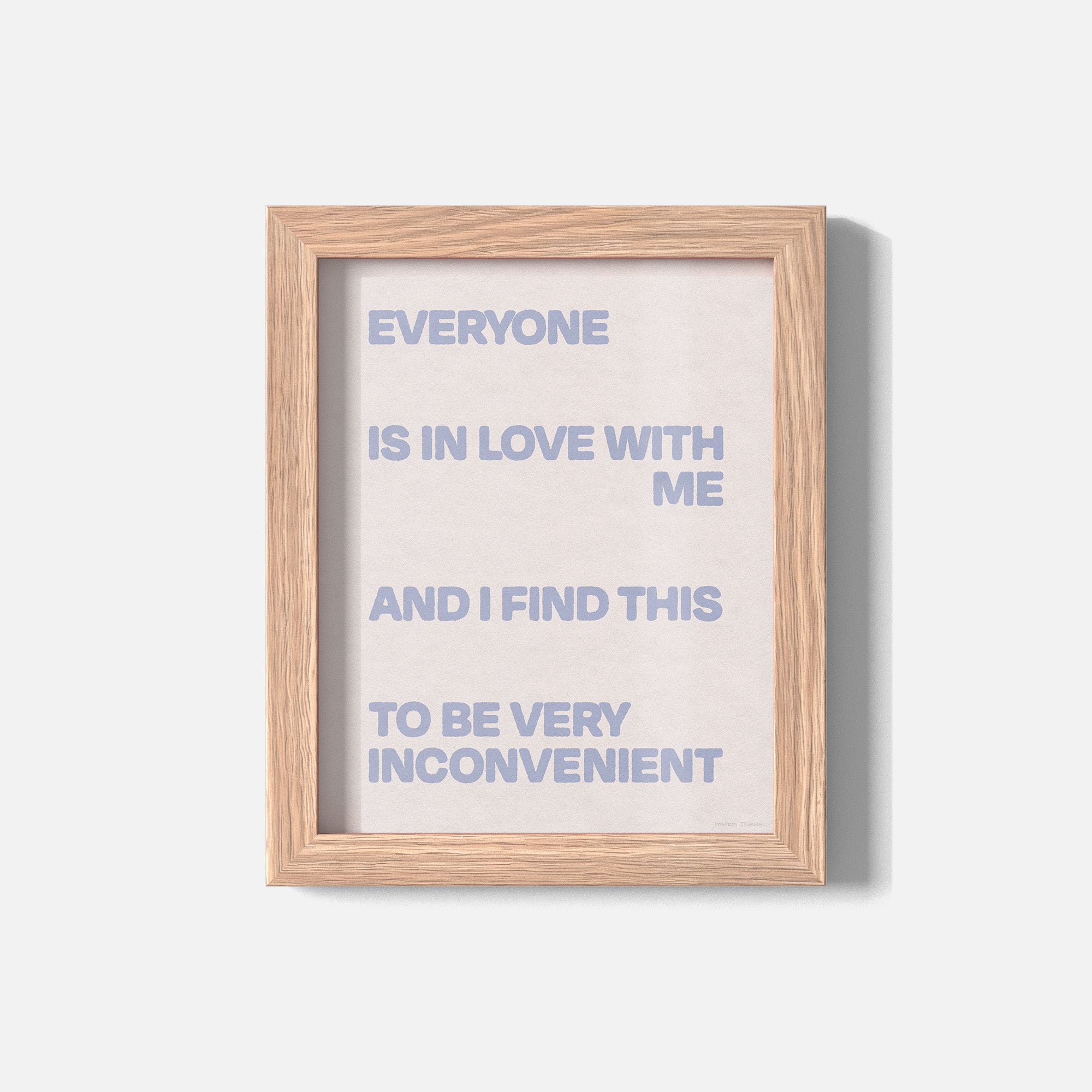 INCONVENIENT PRINT