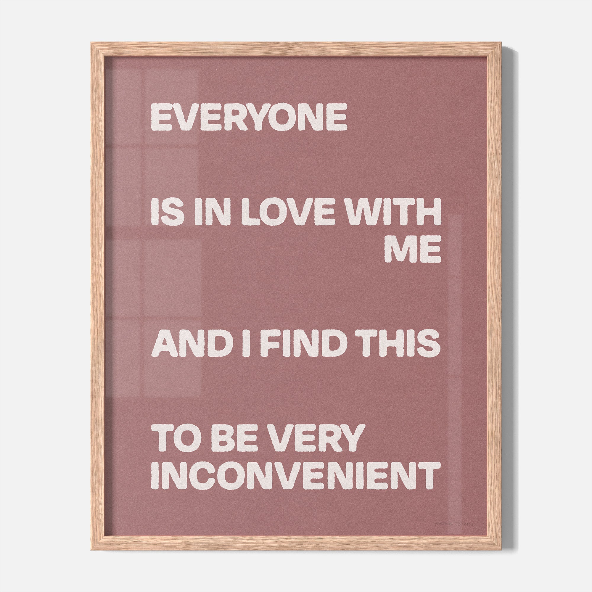 INCONVENIENT PRINT