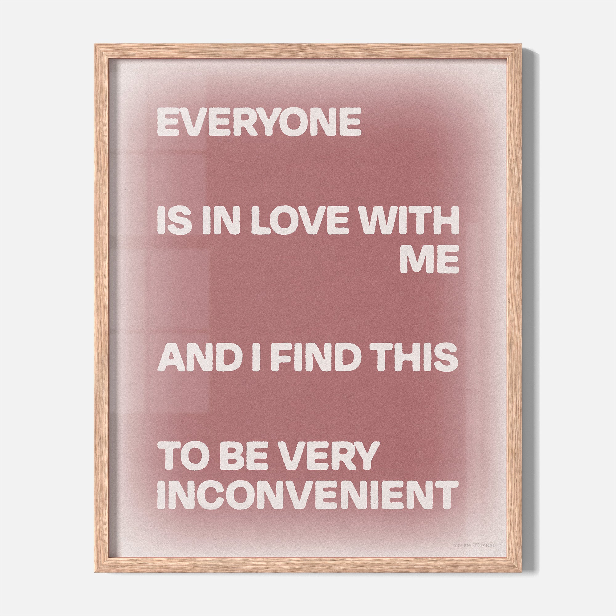 INCONVENIENT PRINT