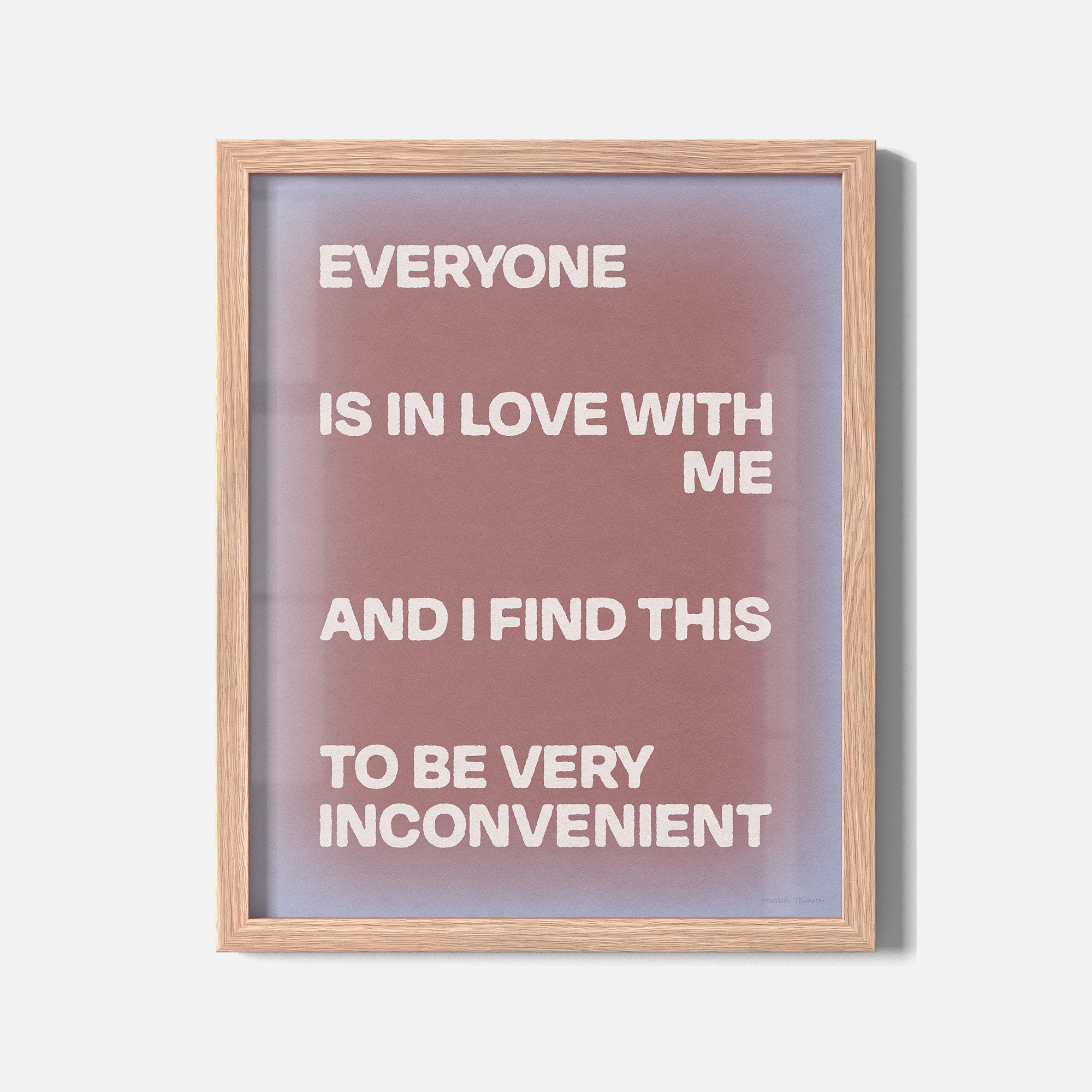 INCONVENIENT PRINT