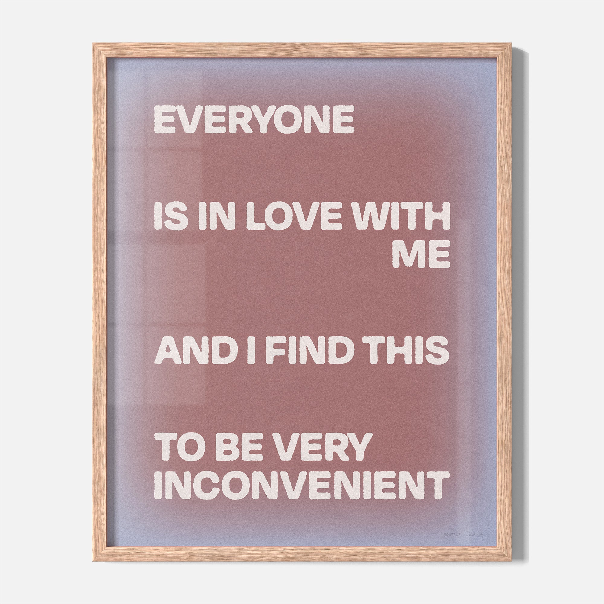 INCONVENIENT PRINT