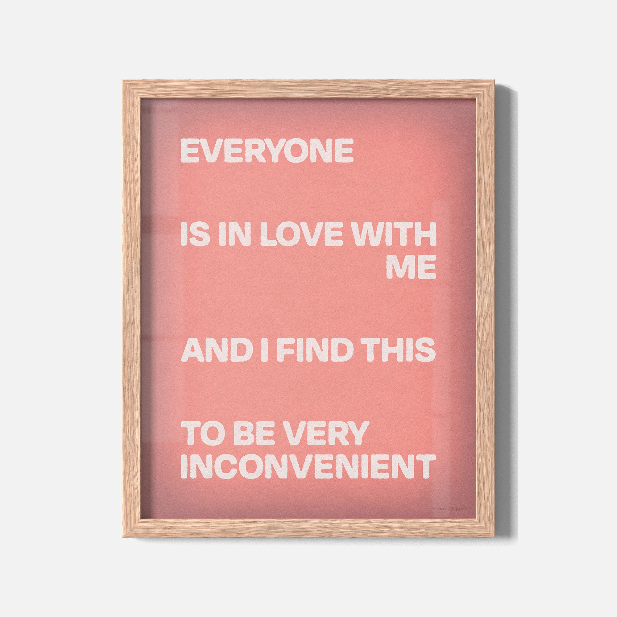 INCONVENIENT PRINT