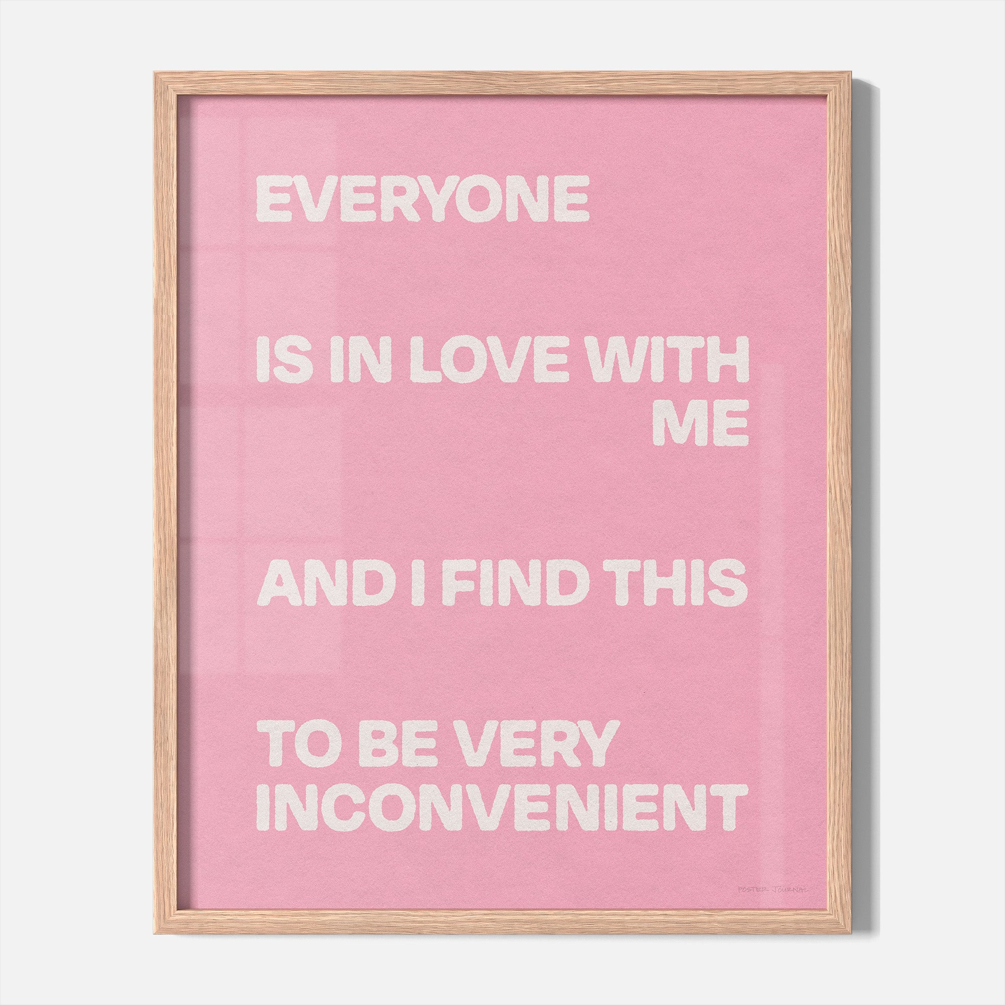 INCONVENIENT PRINT