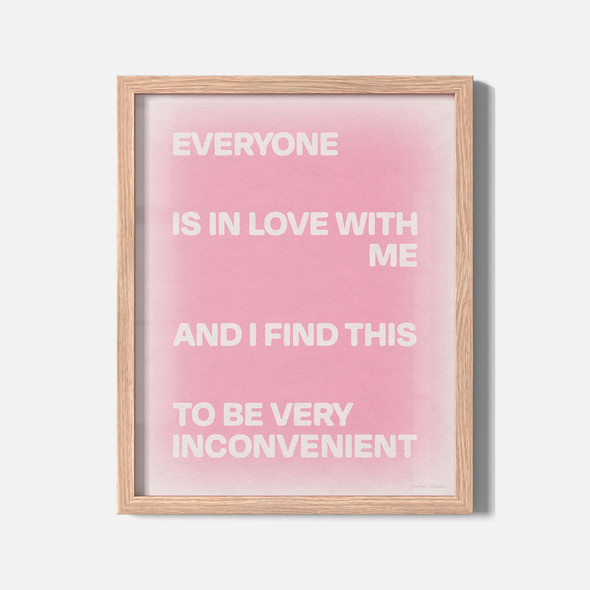 INCONVENIENT PRINT