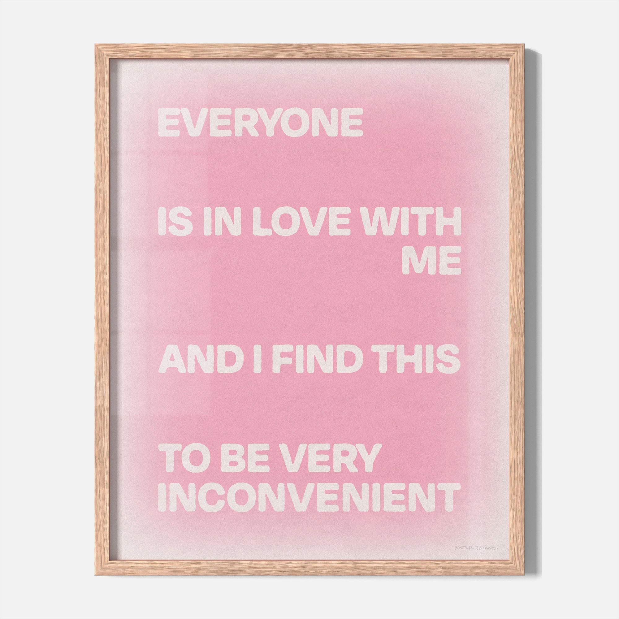 INCONVENIENT PRINT