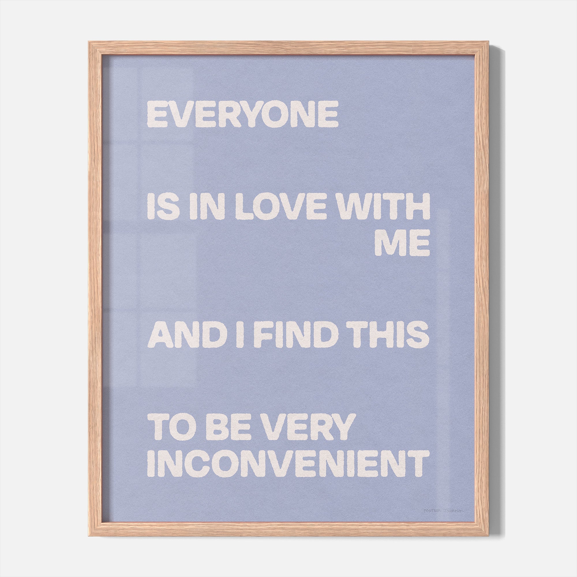 INCONVENIENT PRINT