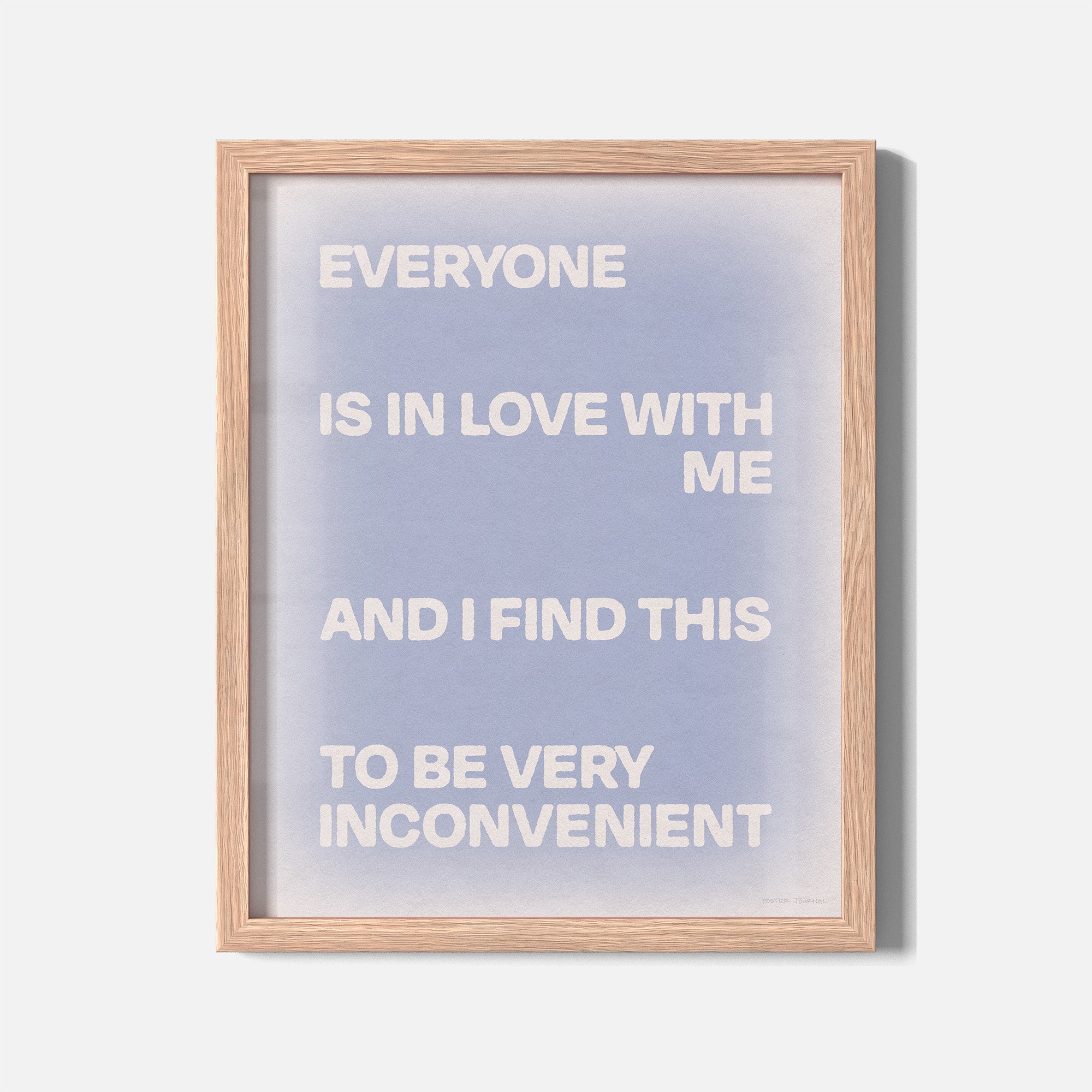 INCONVENIENT PRINT