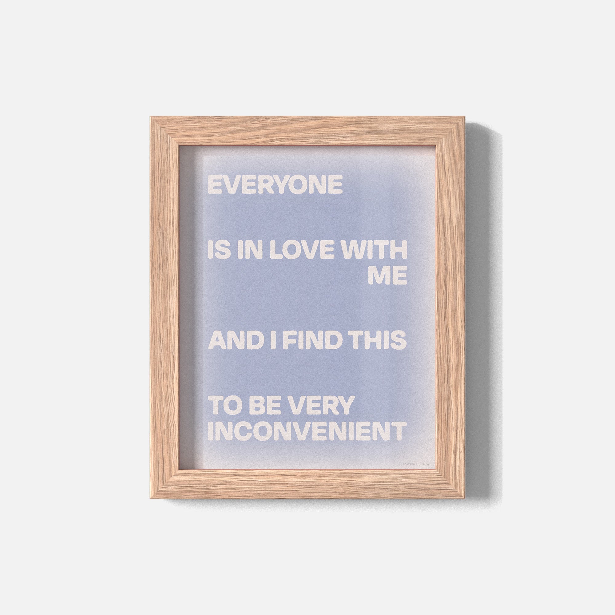 INCONVENIENT PRINT
